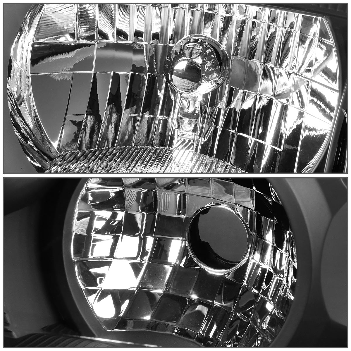 FAROS 05-07 FORD FOCUS 3/4/5-DOOR - BLACK HOUSING / CLEAR CORNER