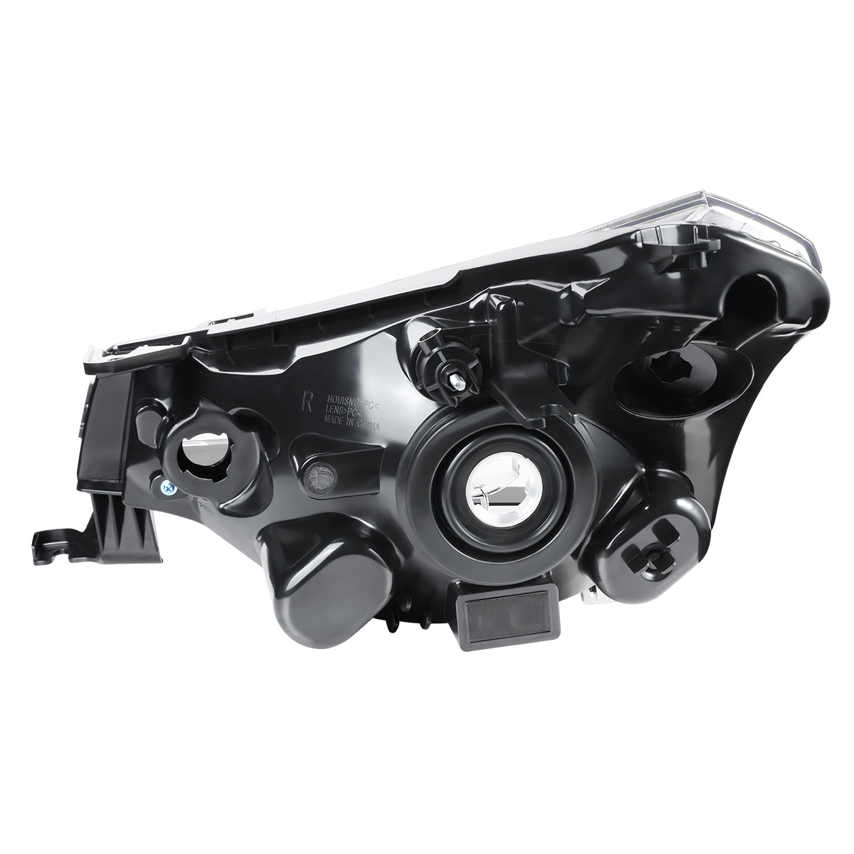 FAROS 08-11 FORD FOCUS - OE STYLE - H13 HIGH/LOW BEAM / 168 SIDE MARKER - FITS SEDAN / COUPE MODELS - BLACK HOUSING / AMBER CORNER