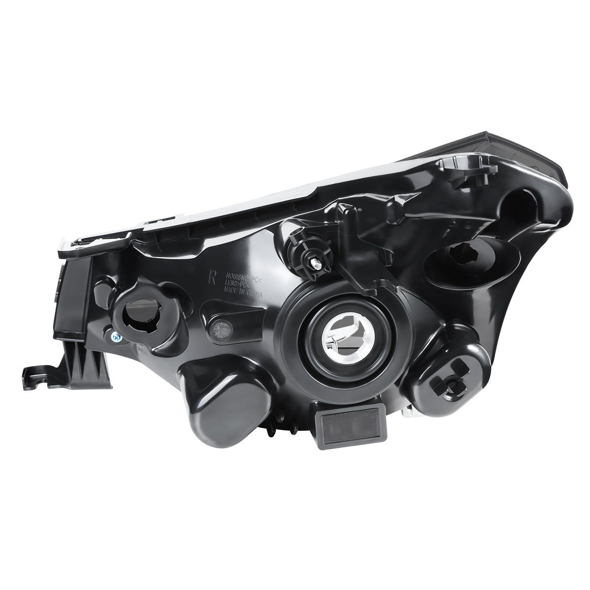 FAROS 08-11 FORD FOCUS - OE STYLE - H13 HIGH/LOW BEAM / 168 SIDE MARKER - FITS SEDAN / COUPE MODELS - CHROME HOUSING / SMOKED LENS / CLEAR CORNER