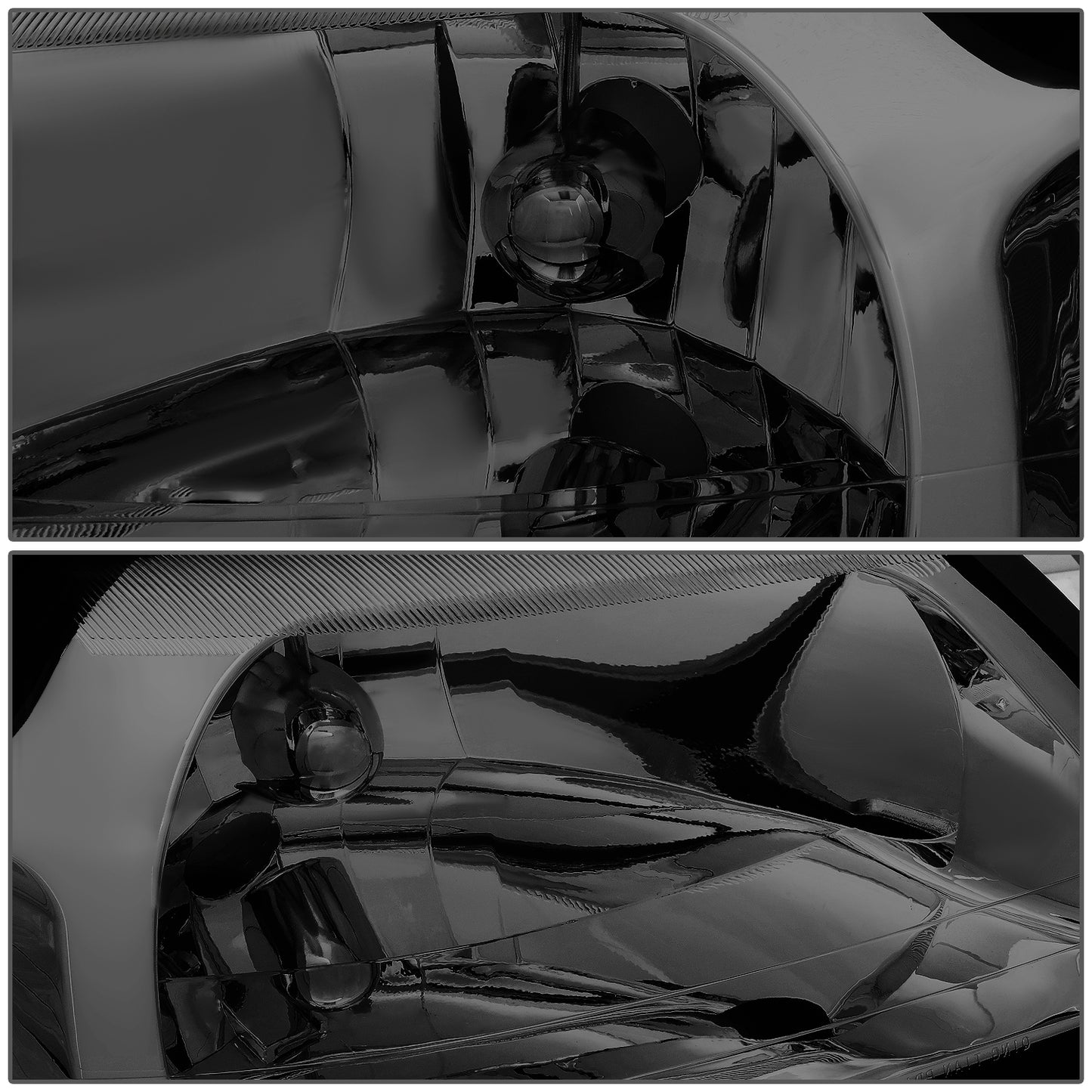 FAROS 99-04 FORD MUSTANG 2-DOOR - H13 LOW BEAM / HIGH BEAM - SMOKE HOUSING / AMBER CORNER