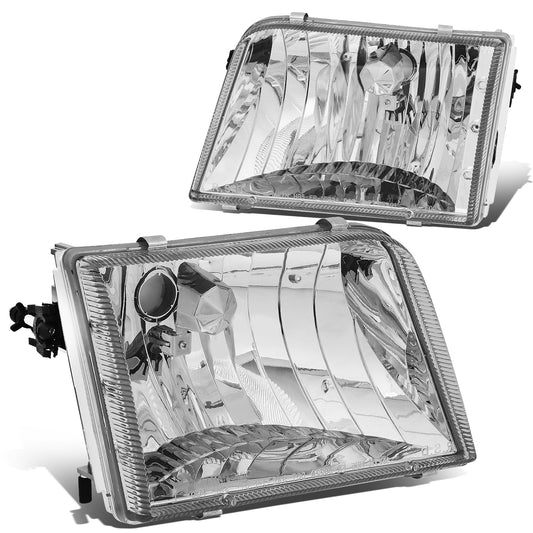 FAROS 93-97 FORD RANGER 2-DOOR - 9007 LOW BEAM / HIGH BEAM - CHROME HOUSING