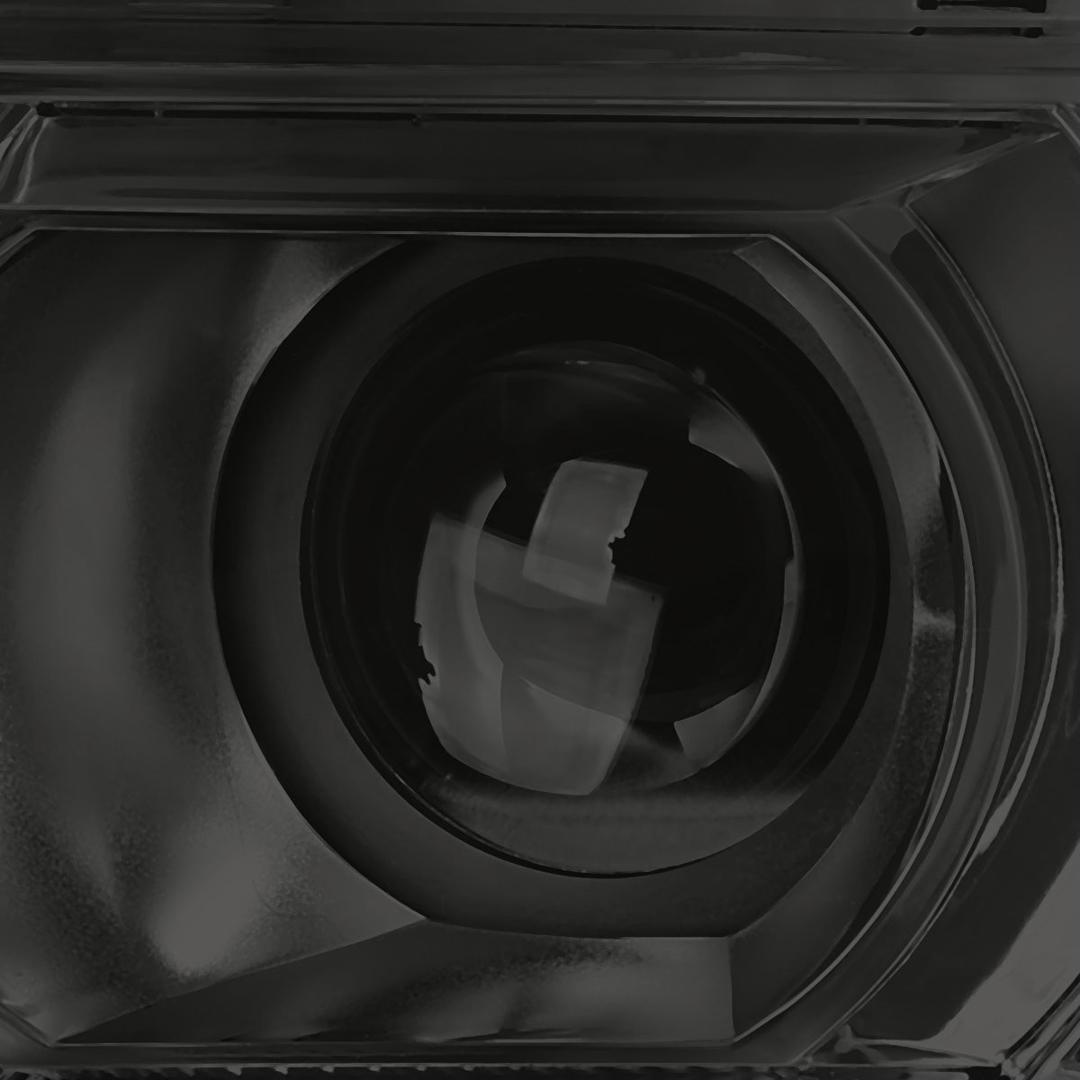 FAROS 14-15 GMC SIERRA 1500 / 15-17 GMC SIERRA 2500HD, 3500HD - FITS HALOGEN HEADLIGHT MODELS ONLY - PROJECTOR - H7 LOW BEAM / HIGH BEAM - SMOKE HOUSING / CLEAR CORNER