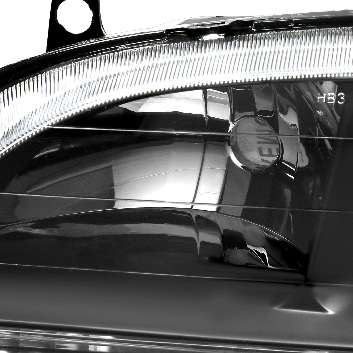 FAROS 98-02 HONDA ACCORD 2/4-DOOR - 9006 LOW BEAM / 9005 HIGH BEAM - BLACK HOUSING / CLEAR CORNER