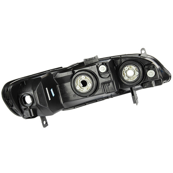FAROS 98-02 HONDA ACCORD 2/4-DOOR - 9006 LOW BEAM / 9005 HIGH BEAM - SMOKE HOUSING / AMBER CORNER