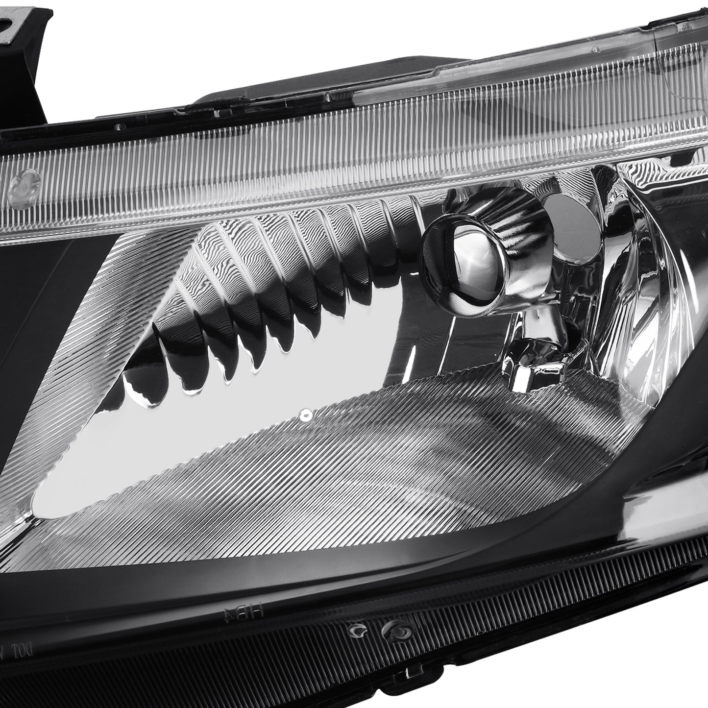 FAROS 06-11 HONDA CIVIC SEDAN - OEM STYLE - 9006 LOW / 9005 HIGH / 1157A SIGNAL - BLACK HOUSING / AMBER CORNER