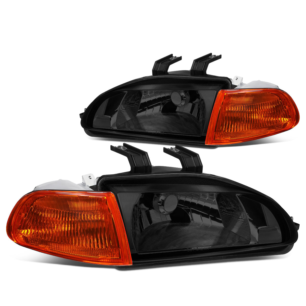 FAROS 92-95 HONDA CIVIC 2/3DR - H4 HEADLIGHT / 3946 SIGNAL - SMOKE HOUSING / CLEAR CORNER