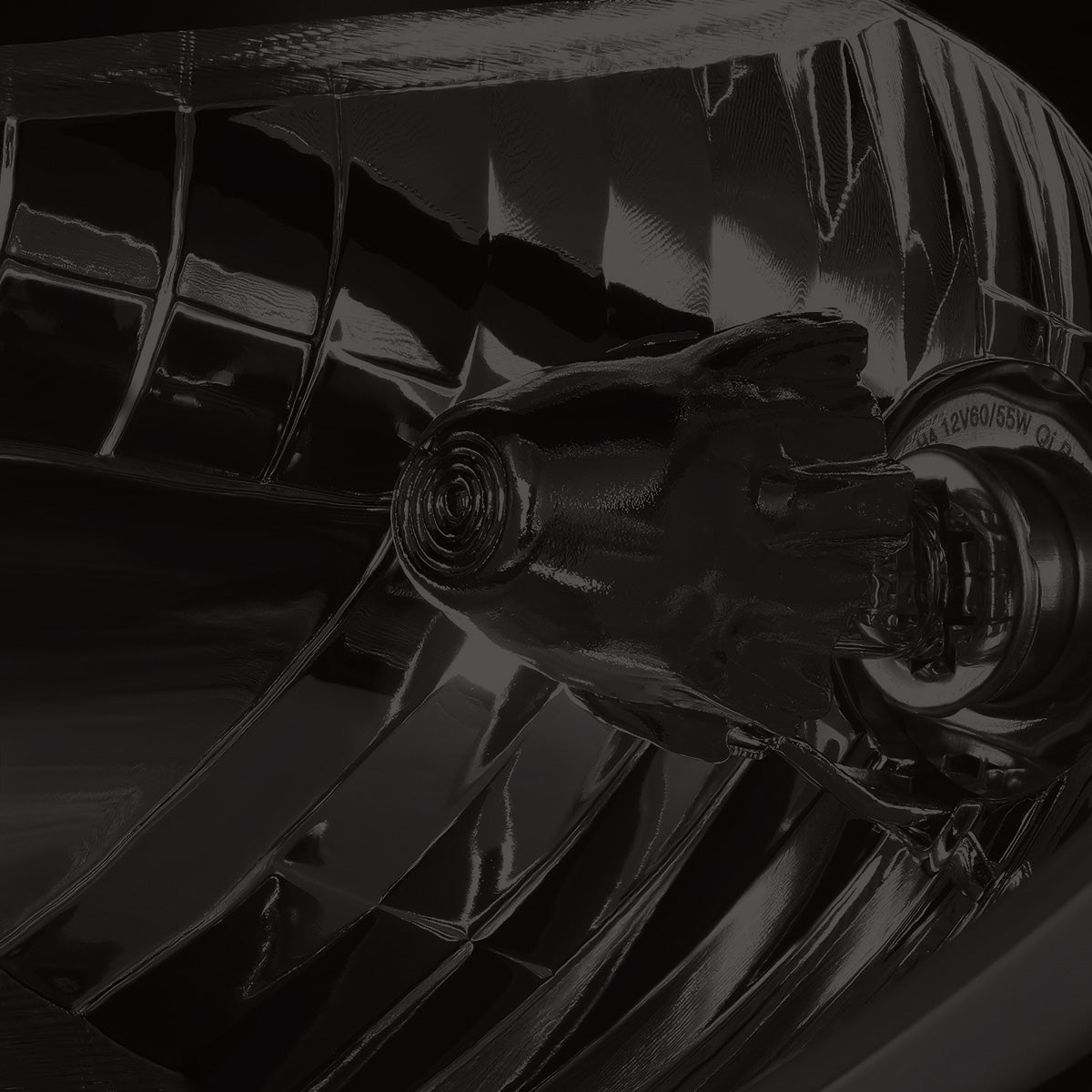 FAROS 12-14 HYUNDAI ACCENT - FITS NON PROJECTOR HEADLIGHT MODELS ONLY - H4 LOW / HIGH BEAM - SMOKE HOUSING / CLEAR CORNER