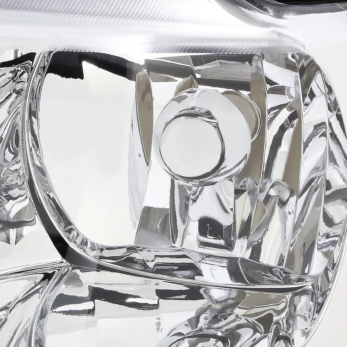 FAROS 99-04 JEEP GRAND CHEROKEE 4-DOOR - 9006 LOW BEAM / 9005 HIGH BEAM - CHROME HOUSING / CLEAR CORNER