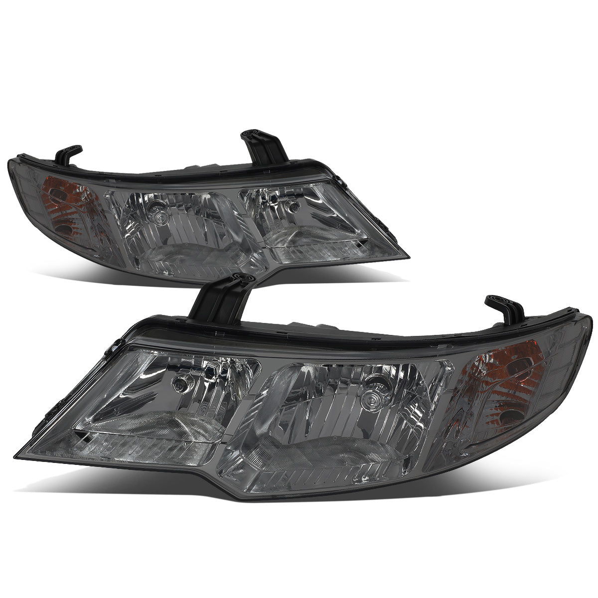 FAROS 10-13 KIA FORTE - H7 LOW BEAM / H1 HIGH BEAM - SMOKE HOUSING / CLEAR CORNER