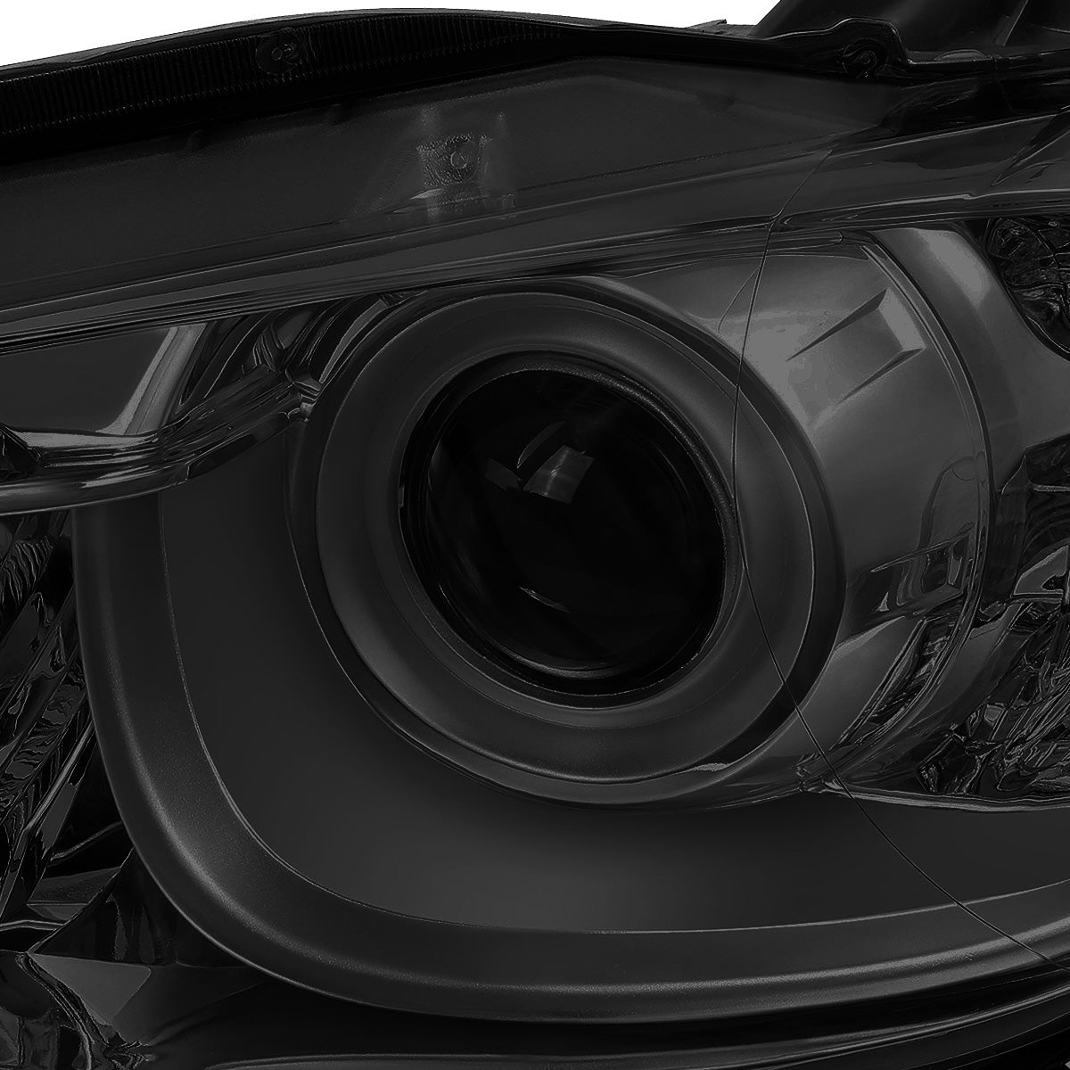 FAROS 13-16 MAZDA CX-5 - FITS MODELS WITH HALOGEN HEADLIGHTS - PROJECTOR LOW BEAM - 9005 HIGH / H11 LOW BEAM - SMOKE HOUSING / CLEAR CORNER