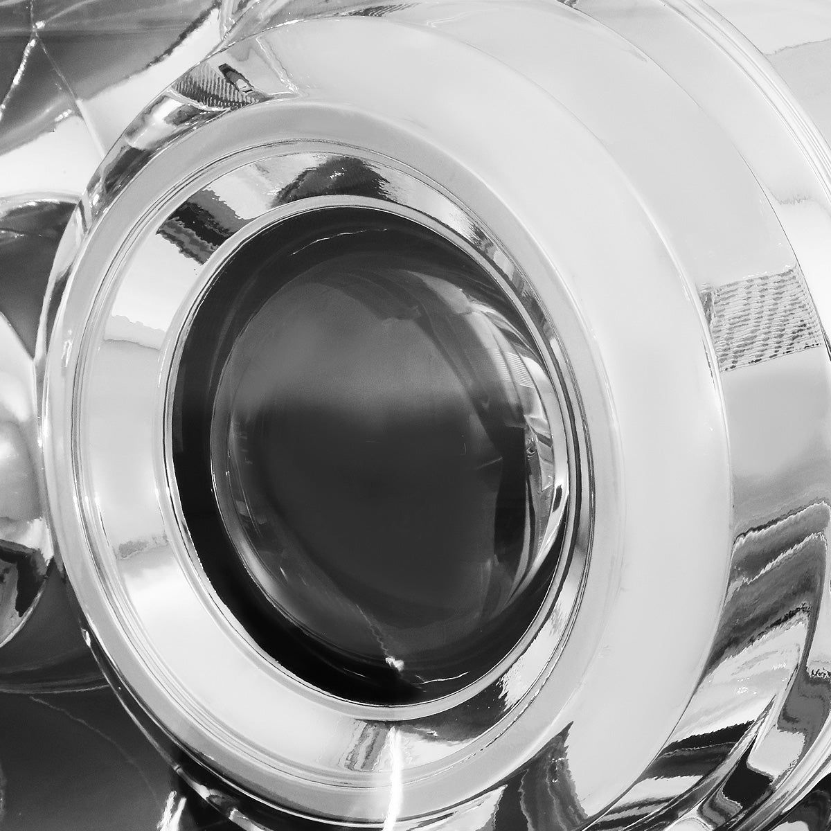 FAROS 10-13 MAZDA 3 4-DOOR - ONLY FITS MODELS WITH HALOGEN HEADLIGHTS - PROJECTOR - H11 LOW BEAM / 9005 HIGH BEAM - CHROME HOUSING / CLEAR CORNER