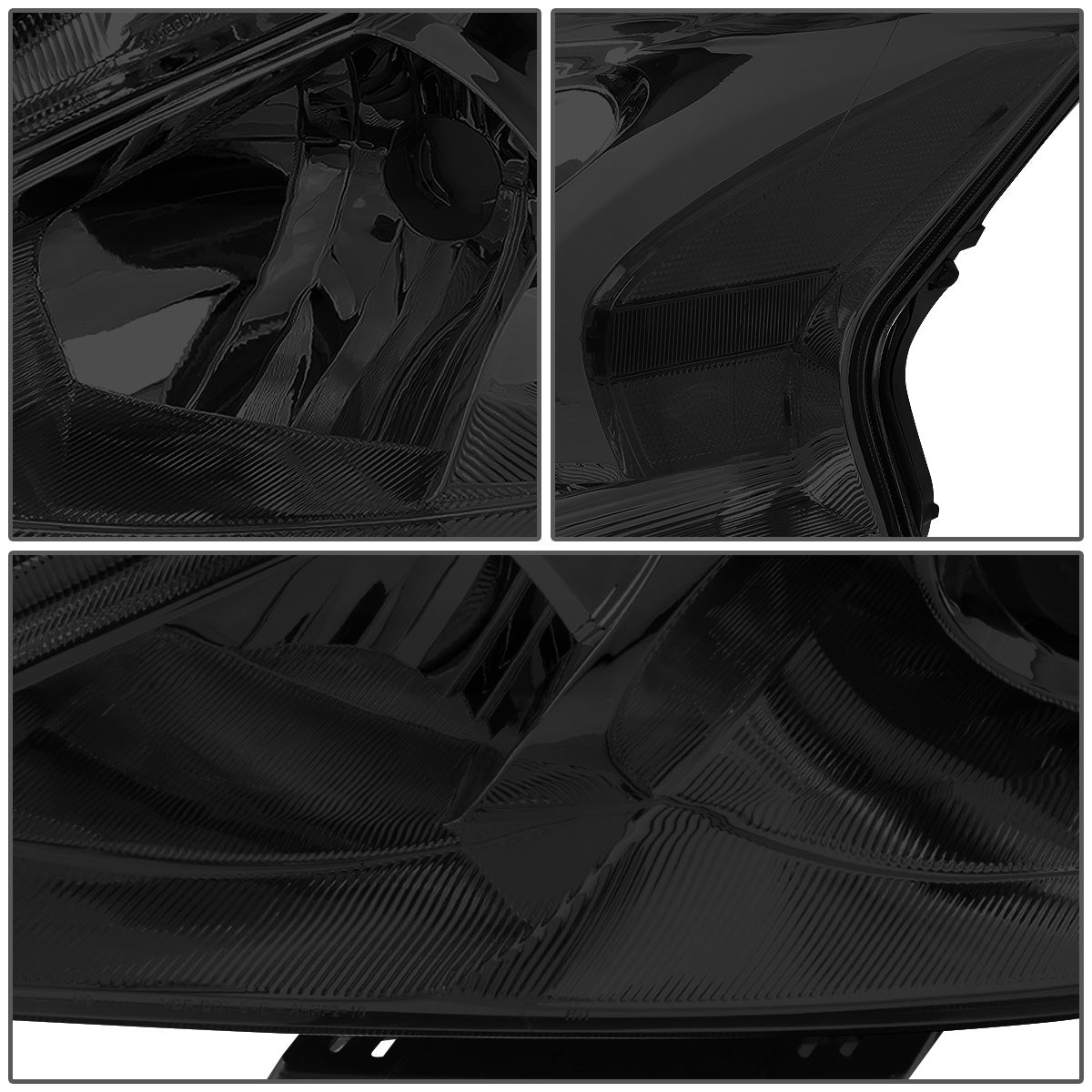 FAROS 13-15 NISSAN ALTIMA - H11 LOW BEAM / H9 HIGH BEAM - SMOKE HOUSING / CLEAR CORNER