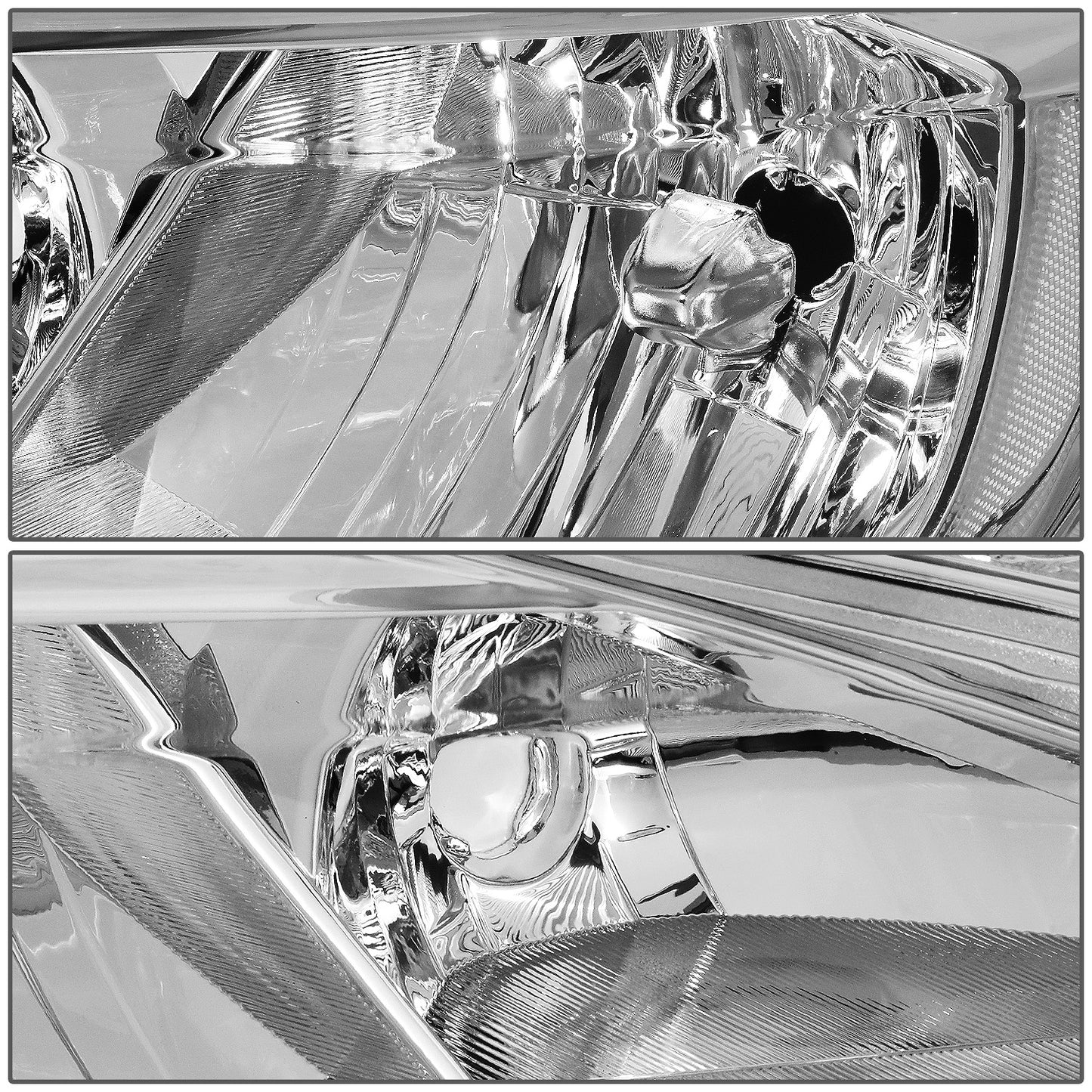 FAROS 16-18 NISSAN SENTRA - FITS MODELS W/ FACTORY HALOGEN HEADLIGHTS - OE STYLE - H11 LOW BEAM / H9 HIGH BEAM - CHROME HOUSING / CLEAR CORNER