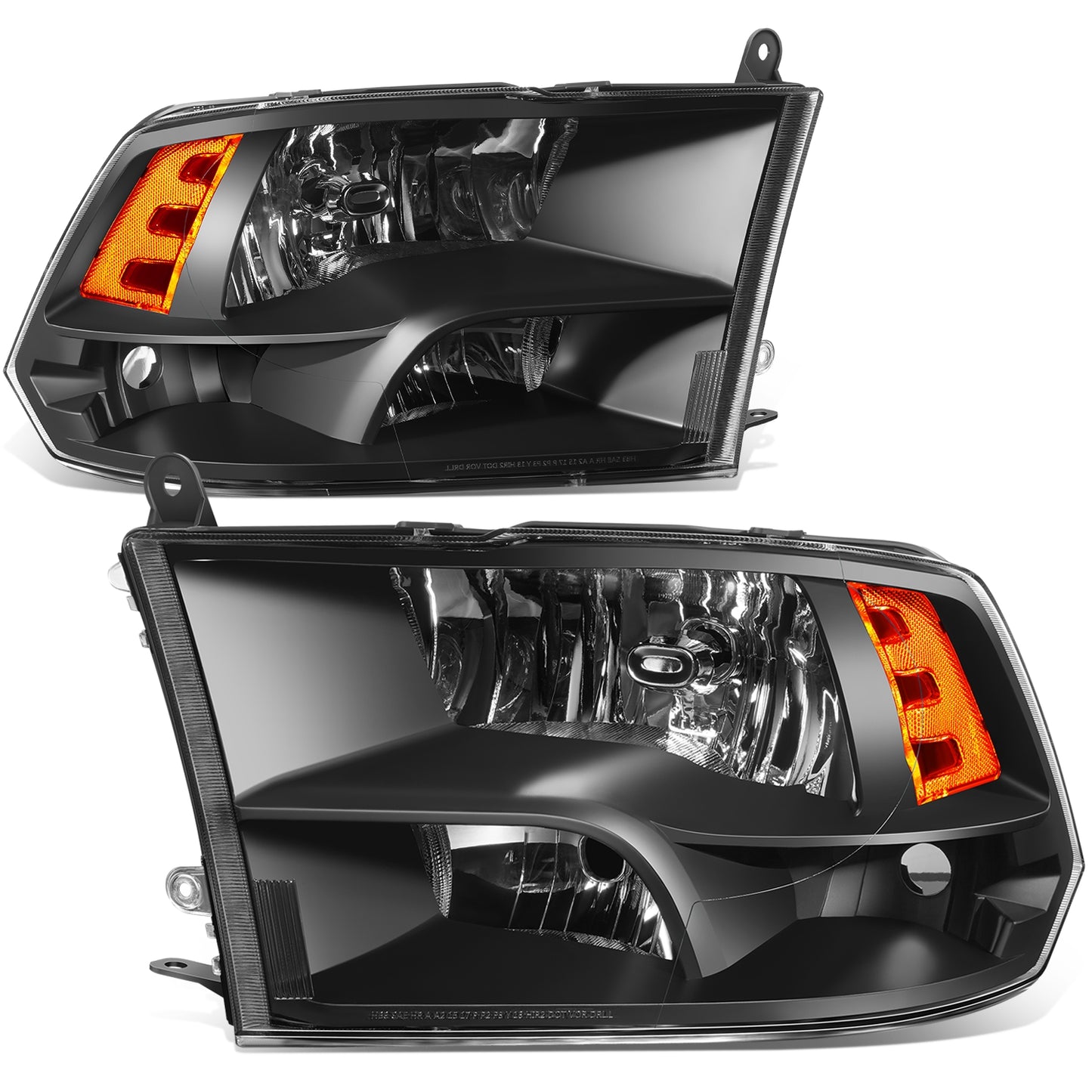 FAROS 10-18 RAM 1500-5500,FIT DUAL OR QUAD HEADLIGHT MODELS, NOT FIT FACTORY PROJECTOR STYLE