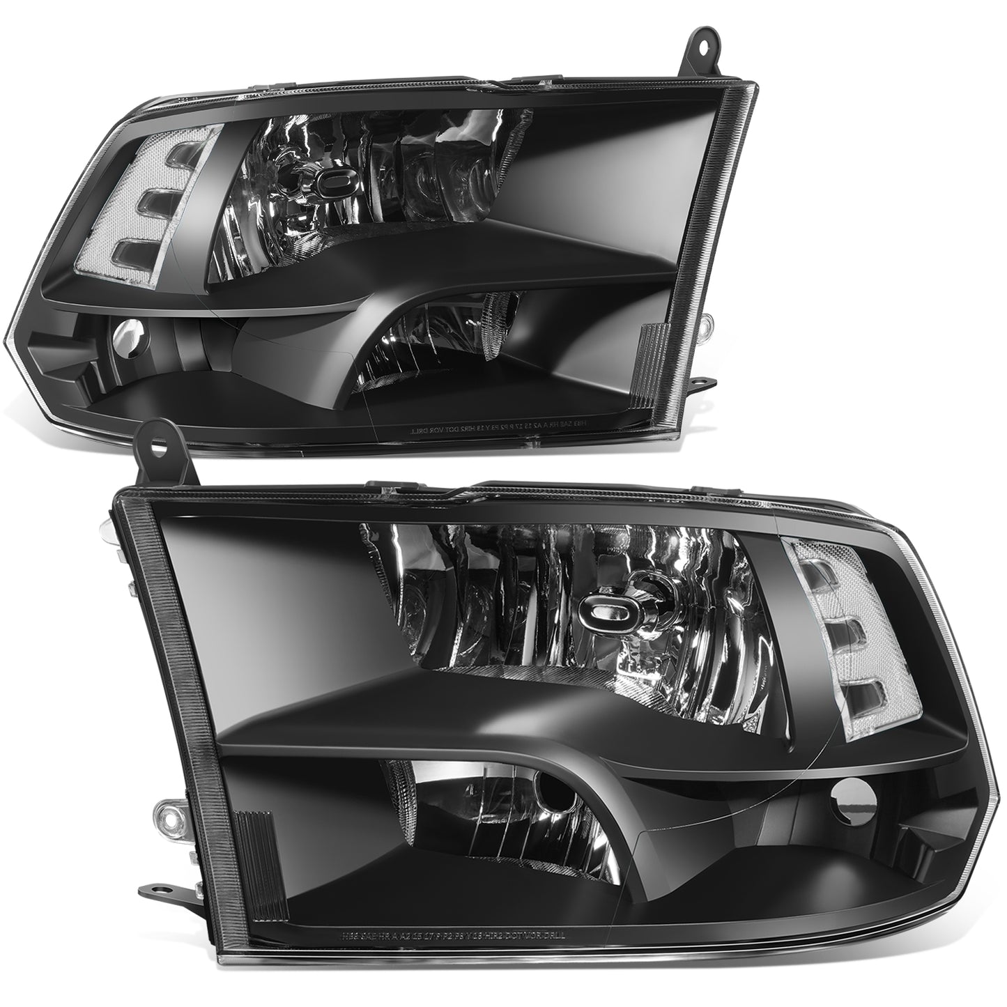 FAROS 10-18 RAM 1500-5500,FIT DUAL OR QUAD HEADLIGHT MODELS, NOT FIT FACTORY PROJECTOR STYLE