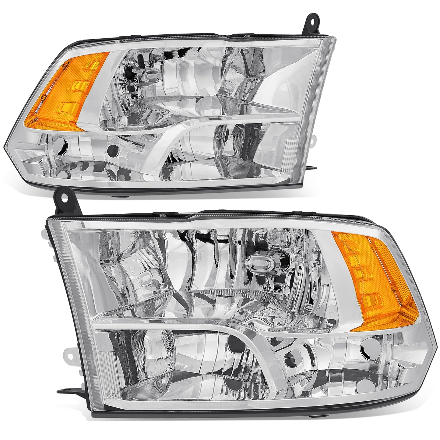 FAROS 10-18 RAM 1500-5500,FIT DUAL OR QUAD HEADLIGHT MODELS, NOT FIT FACTORY PROJECTOR STYLE