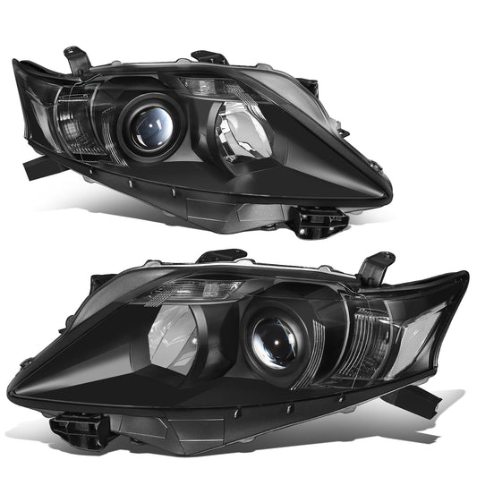 FAROS 10-12 LEXUS RX350 - FITS MODELS W/ HALOGEN HEADLIGHTS ONLY - PROJECTOR - H11 LOW BEAM / 9005 HIGH BEAM/ 168 SIDE MARKER / 7440A SIGNAL - BLACK HOUSING / CLEAR CORNER