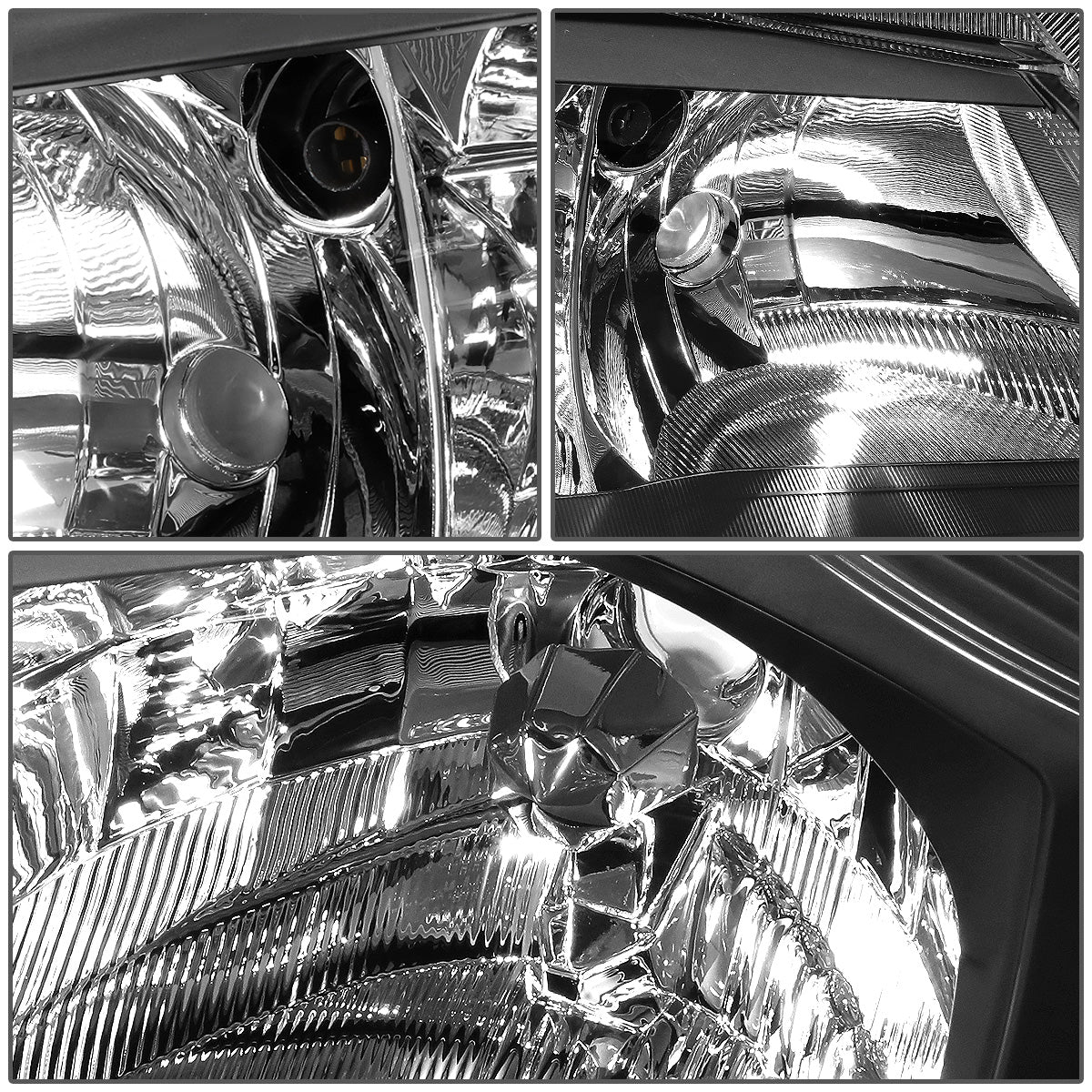 FAROS 14-16 SUBARU FORESTER - ONLY FITS MODELS W/ HALOGEN HEADLIGHTS - H11 LOW BEAM / 9005 HIGH BEAM / 7440 SIGNAL / 168 MARKER - BLACK HOUSING / AMBER CORNER