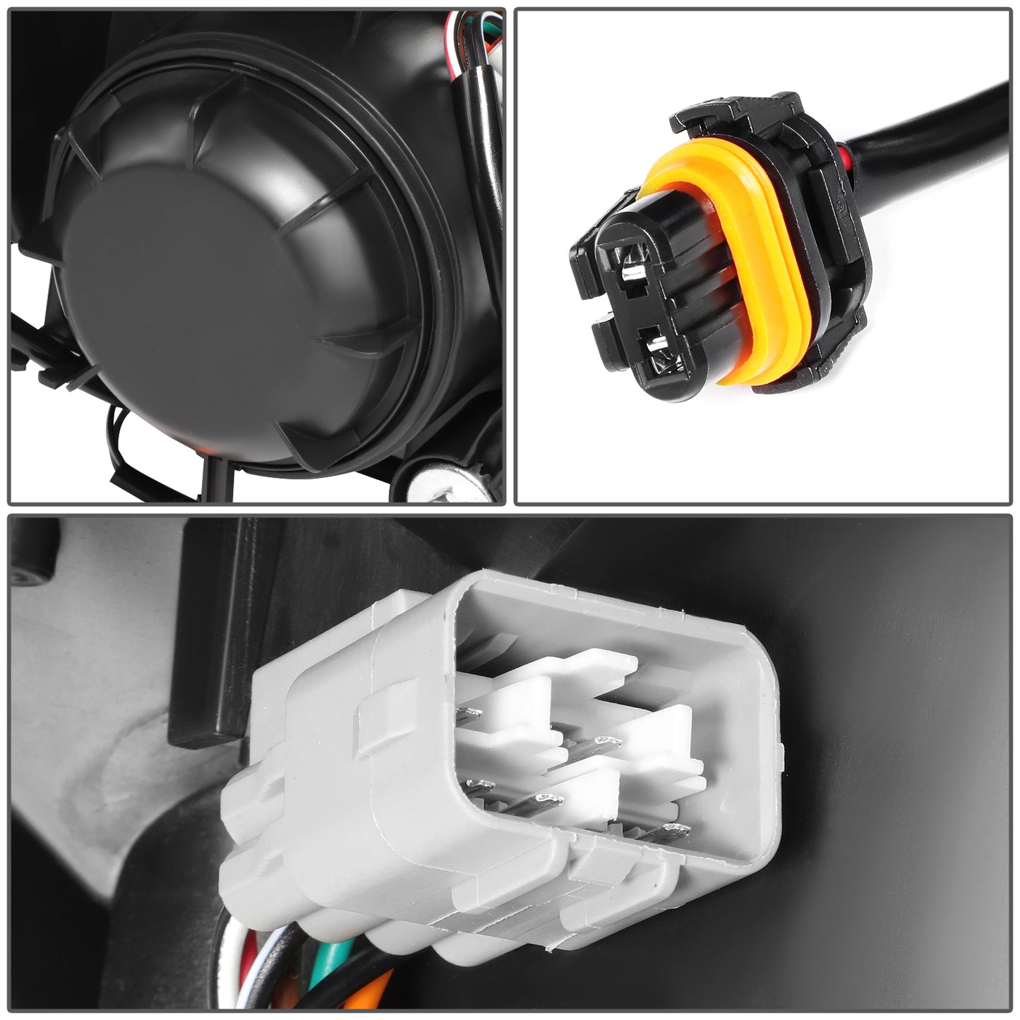 FAROS 08-11 SUBARU IMPREZA - FITS MODELS W/ FACTORY EQUIPPED HALOGEN HEADLIGHTS - DOES NOT FIT MODELS W/ FACTORY EQUIPPED HID HEADLIGHTS - OE STYLE - H11 LOW / 9005 HIGH / 1157A SIGNAL - BLACK HOUSING / CLEAR CORNER