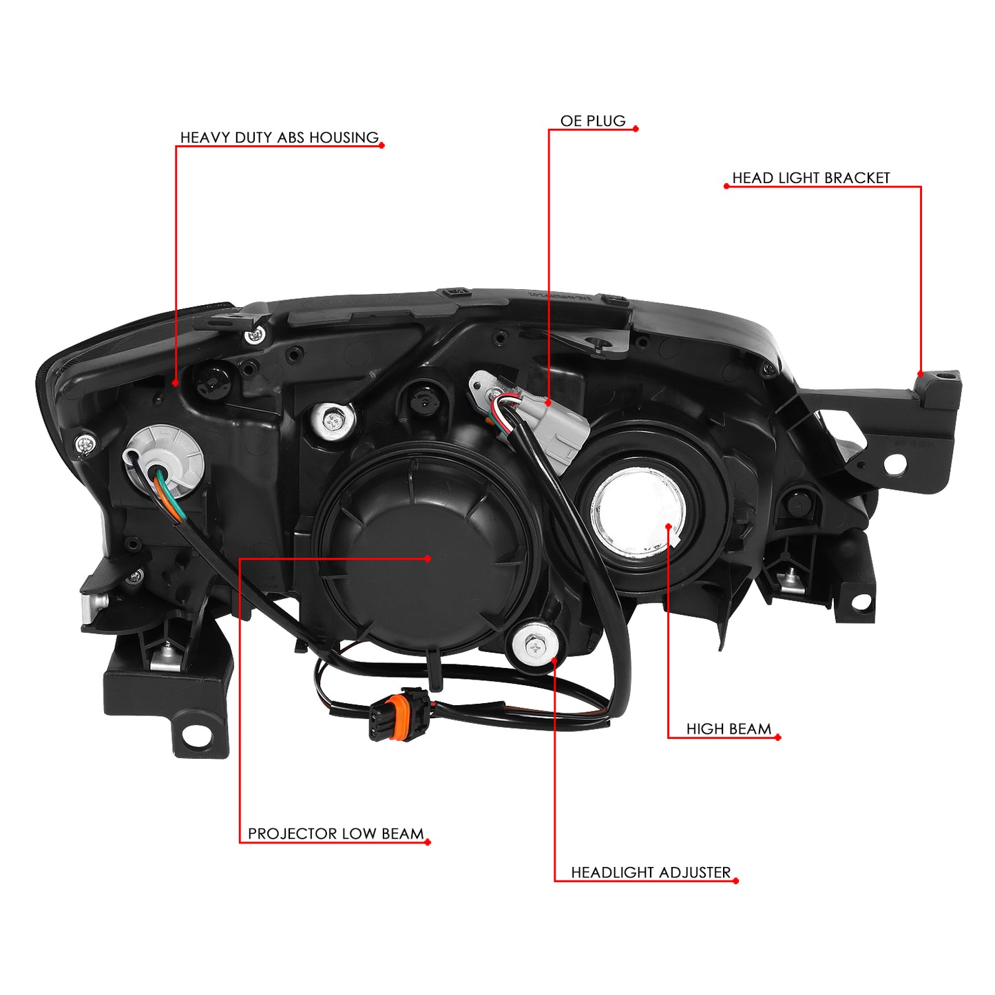 FAROS 08-11 SUBARU IMPREZA - FITS MODELS W/ FACTORY EQUIPPED HALOGEN HEADLIGHTS - DOES NOT FIT MODELS W/ FACTORY EQUIPPED HID HEADLIGHTS - OE STYLE - H11 LOW / 9005 HIGH / 1157A SIGNAL - CHROME HOUSING / SMOKED LENS / CLEAR CORNER