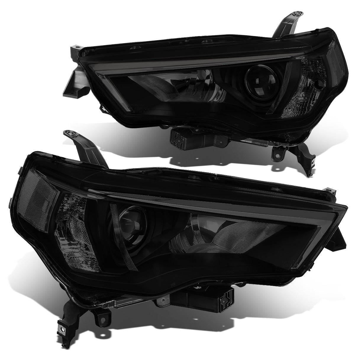 FAROS 14-20 TOYOTA 4RUNNER - PROJECTOR - H11 LOW BEAM / 9005 HIGH BEAM / 7444NA TURN SIGNAL - SMOKE HOUSING / CLEAR CORNER