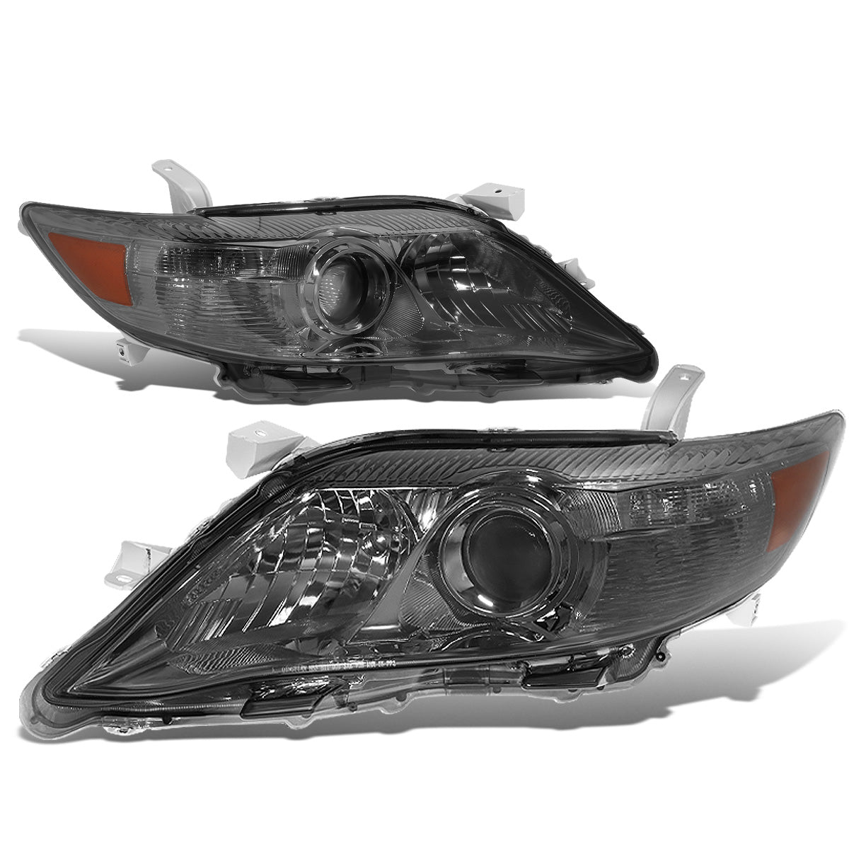 FAROS 10-11 TOYOTA CAMRY - PROJECTOR - H11 LOW BEAM / 9005 HIGH BEAM / 7440A TURN SIGNAL - SMOKE HOUSING / AMBER CORNE