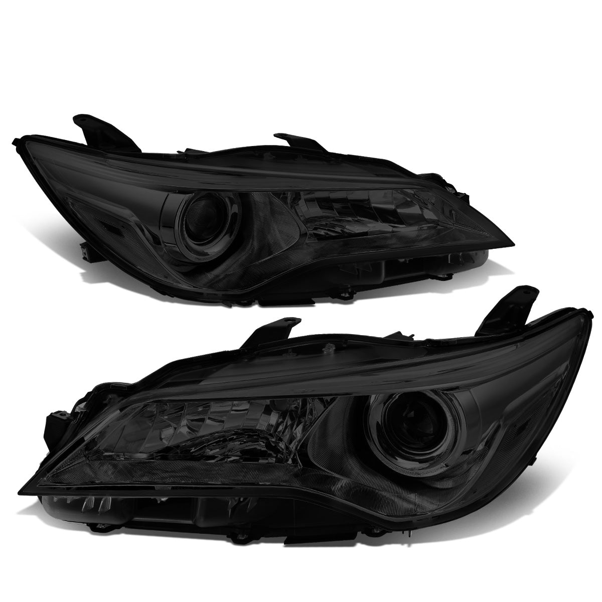 FAROS 15-17 TOYOTA CAMRY - FITS MODELS W/ HALOGEN HEADLIGHTS - PROJECTOR LOW BEAM - 9005 HIGH / H11 LOW BEAM - SMOKE HOUSING / CLEAR CORNER