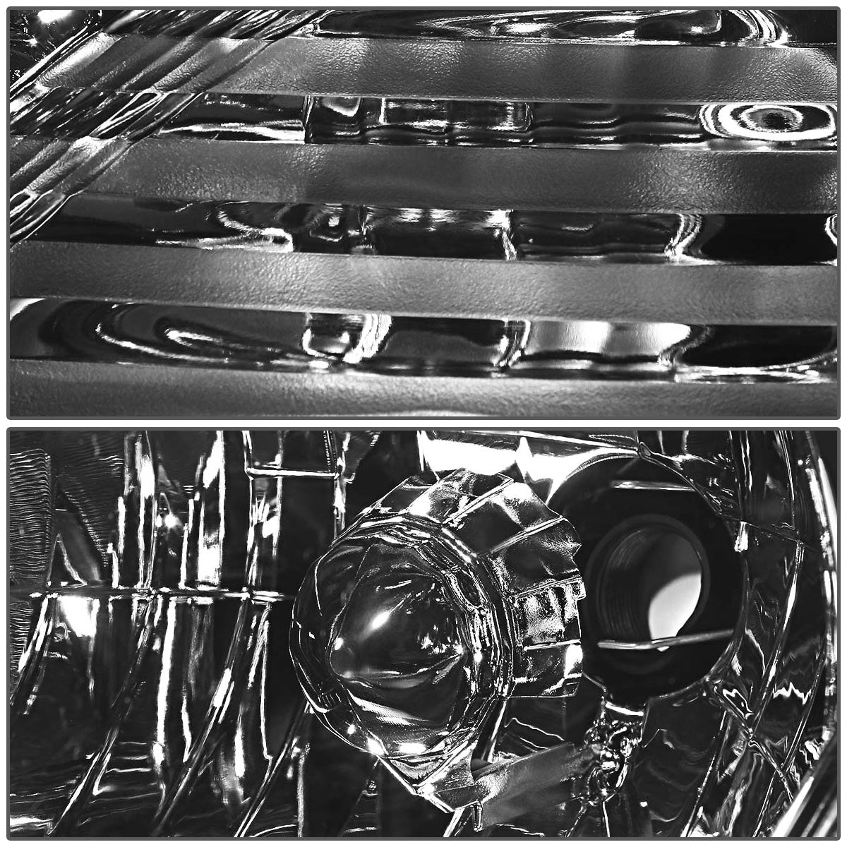 FAROS 08-10 TOYOTA HIGHLANDER - H4 LOW BEAM / HIGH BEAM / 7440A TURN SIGNAL - SMOKE HOUSING / CLEAR CORNER