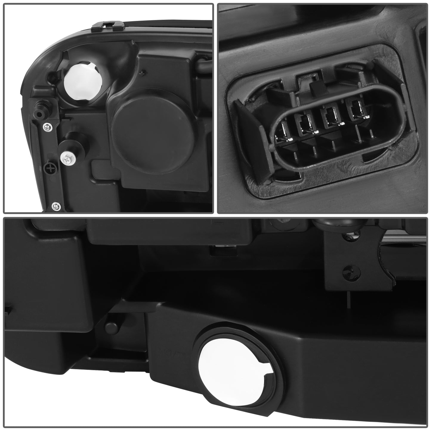 FAROS 02-09 CHEVY TRAILBLAZER / 02-05 TRAILBLAZER EXT - 9006 LOW BEAM / 9005 HIGH BEAM / 3757A TURN SIGNAL - SMOKE HOUSING / AMBER CORNER