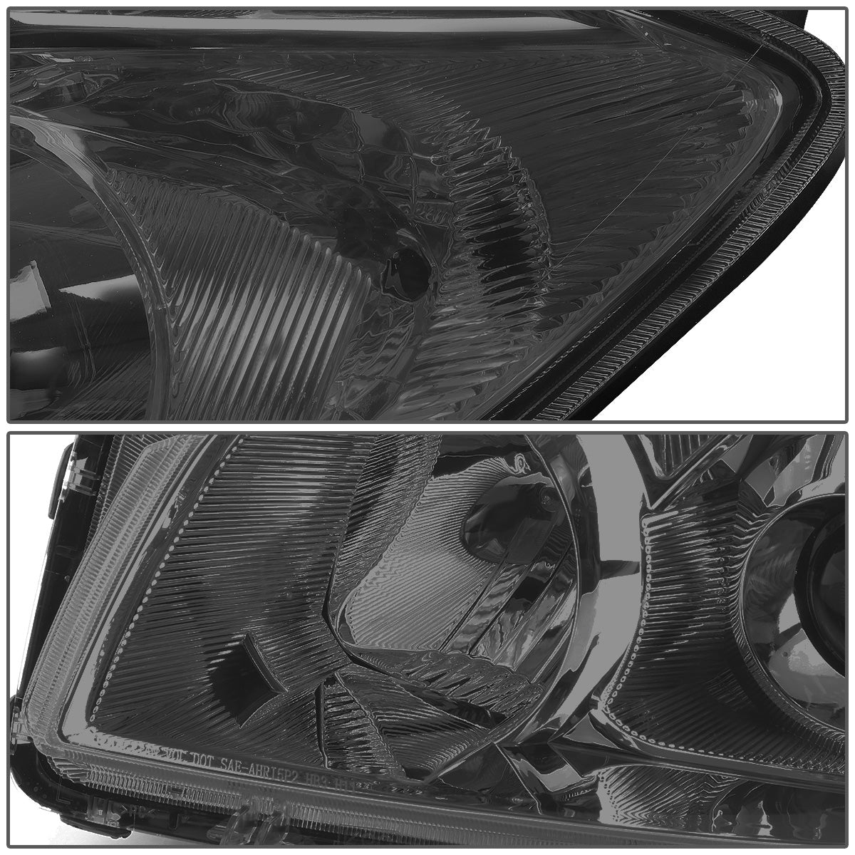 FAROS 09-12 TOYOTA RAV4 - PROJECTOR - H11 LOW BEAM / 9005 HIGH BEAM / 7443A TURN SIGNAL - SMOKE HOUSING / CLEAR CORNER