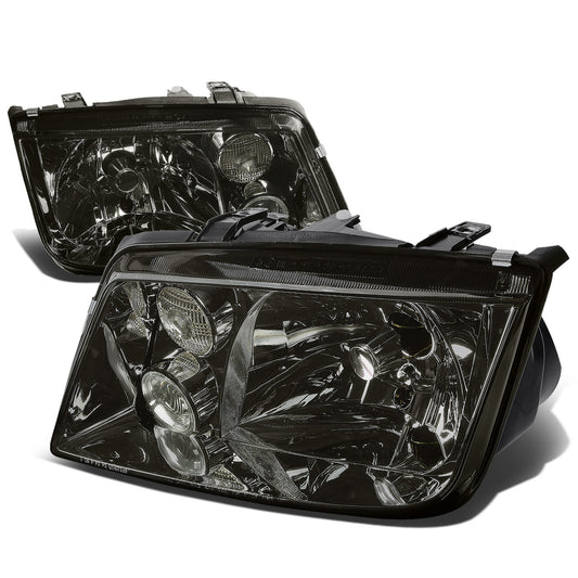 FAROS 99-05 VOLKSWAGEN JETTA - H4 LOW BEAM / HIGH BEAM / 2827 TURN SIGNAL - SMOKE HOUSING