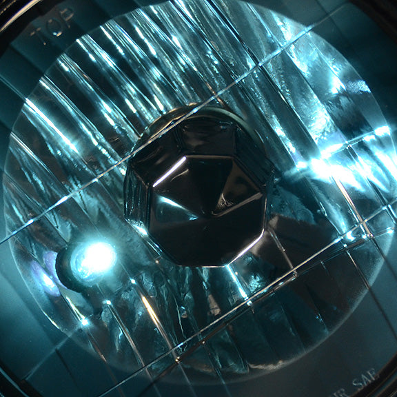 FAROS 7 X 7 ROUND - DIAMOND - BLACK - H4 LOW BEAM / HIGH BEAM