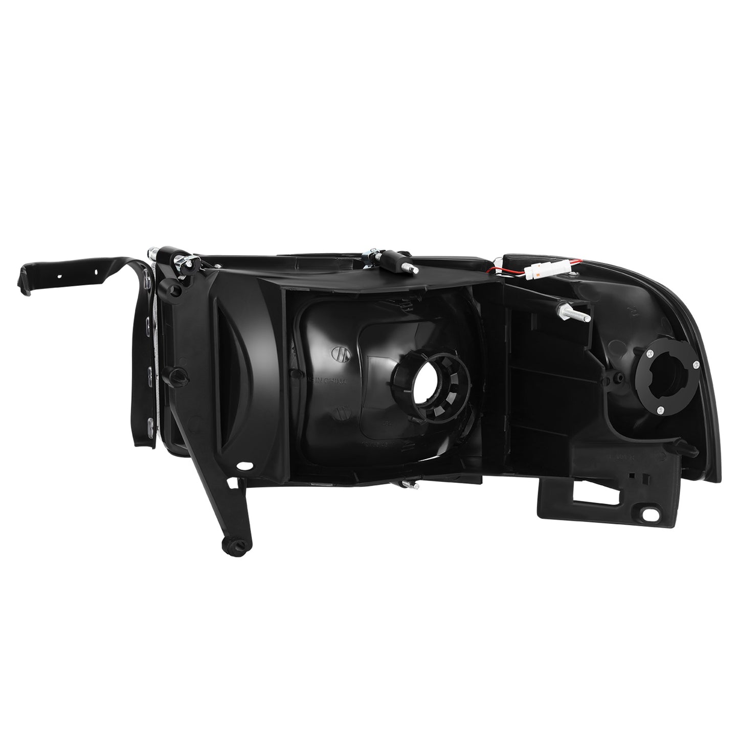 FAROS DODGE RAM 1500 1994-2001 / DODGE RAM 2500 1994-2002 / DODGE RAM 3500 1994-2002 - EXCLUDES SPORT MODELS - RGB LED LIGHT BAR - 9004 LOW BEAM / HIGH BEAM - BLACK HOUSING / AMBER CORNER