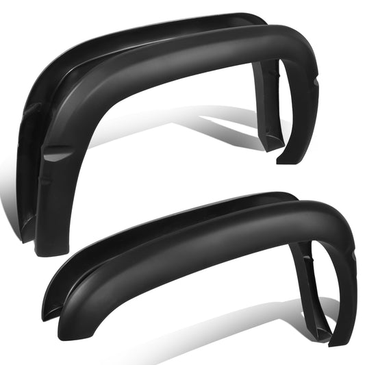 CANTONERAS OE TYPE - 94-01 DODGE RAM 1500 / 94-02 DODGE RAM 2500, 3500 - 96", 78" FLEETSIDE BED - PAINTABLE - MATTE BLACK