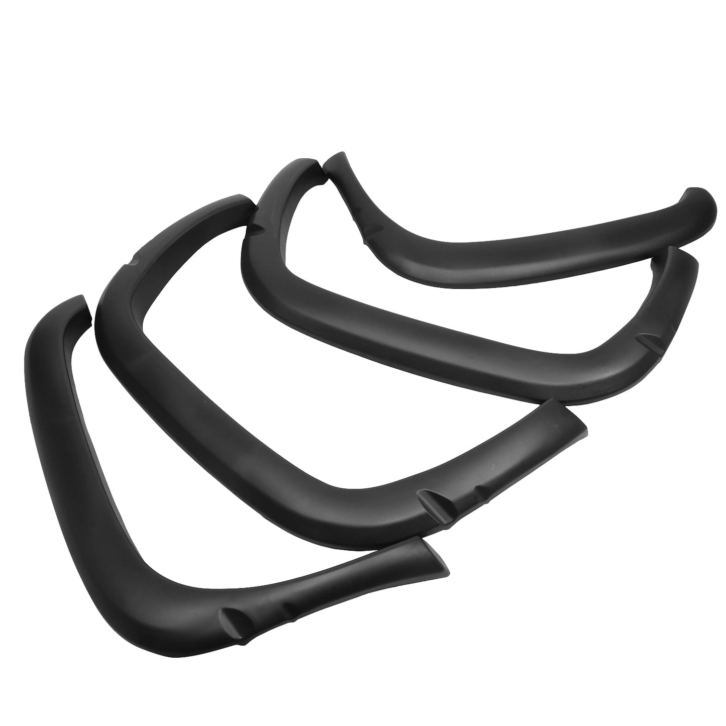 CANTONERAS OE TYPE - 94-01 DODGE RAM 1500 / 94-02 DODGE RAM 2500, 3500 - 96", 78" FLEETSIDE BED - PAINTABLE - MATTE BLACK