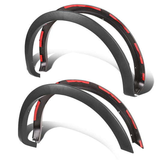 CANTONERAS FENDER FLARE - 04-08 FORD F-150 STYLE SIDE MODELS WITH 5'5", 6'5", 8' BEDS / 06-08 LINCOLN MARK LT WITH 5'5", 6'5" BEDS - MATTE BUMP TEXTURED - BLACK