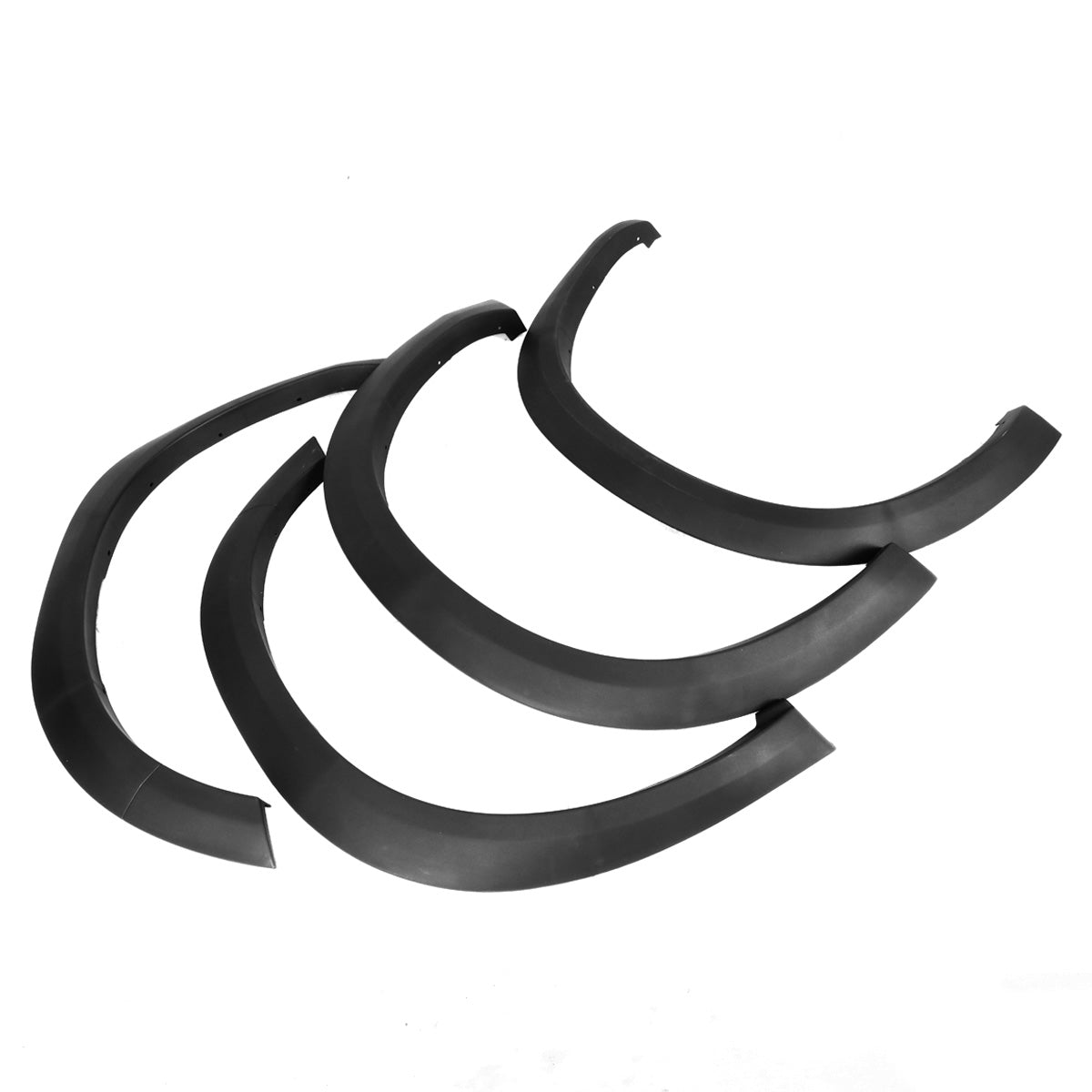 CANTONERAS FENDER FLARE - OE STYLE - 10-18 DODGE RAM 1500 (STEEL BUMPERS) - MATTE BLACK