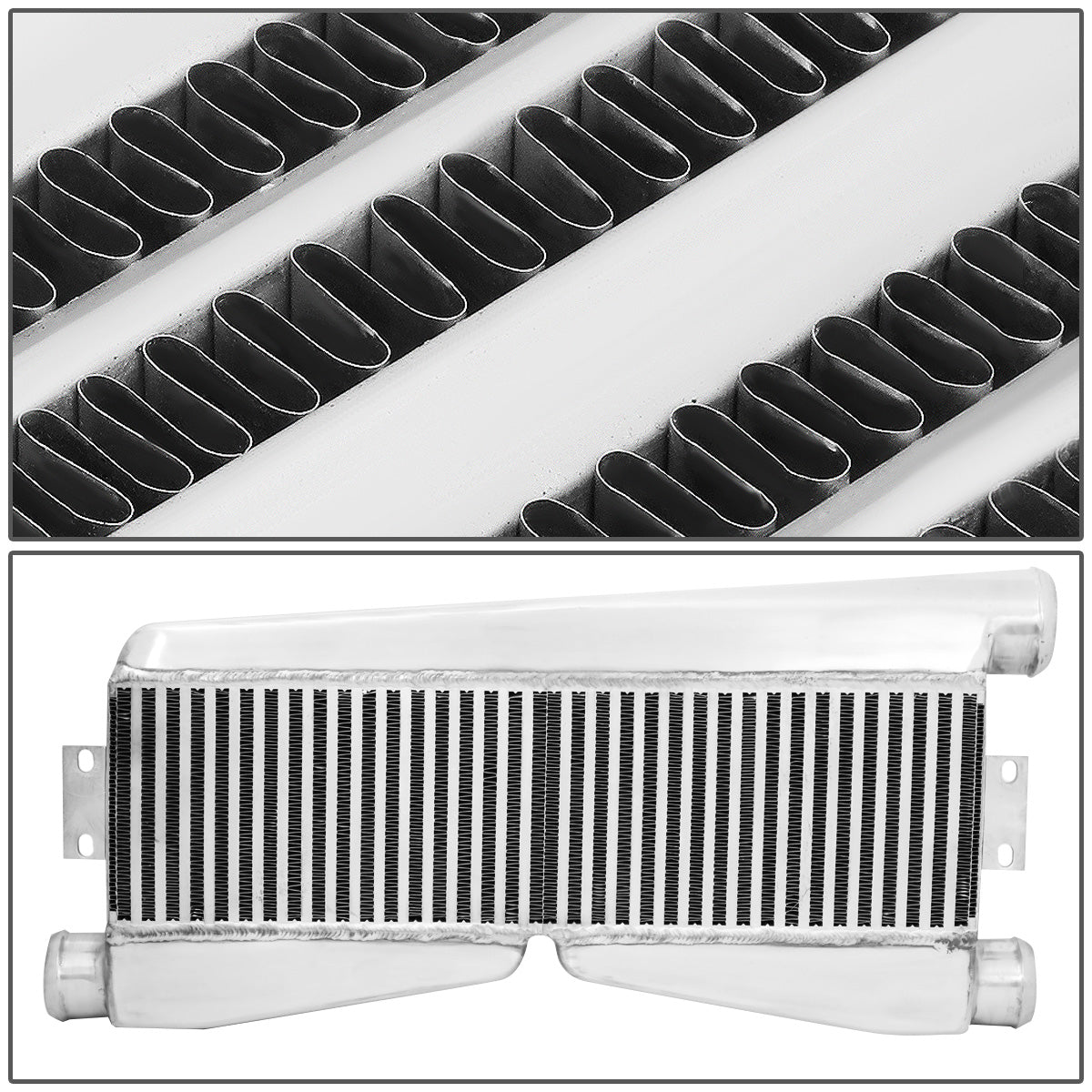 INTERCOOLER B\P - O: 28"X13"X3.5" - C: 24"X7"X3.5" - 99-06 CHEVY SILVERADO - SILVER