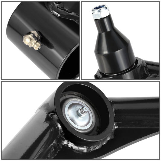 HORQUILLAS 11-19 CHEVOLET SILVERADO 2500HD 8-LUG / 11-19 GMC SIERRA 2500HD 3500HD 8-LUG - 2-4" LIFT FRONT UPPER CONTROL ARMS,BLACK+BLACK