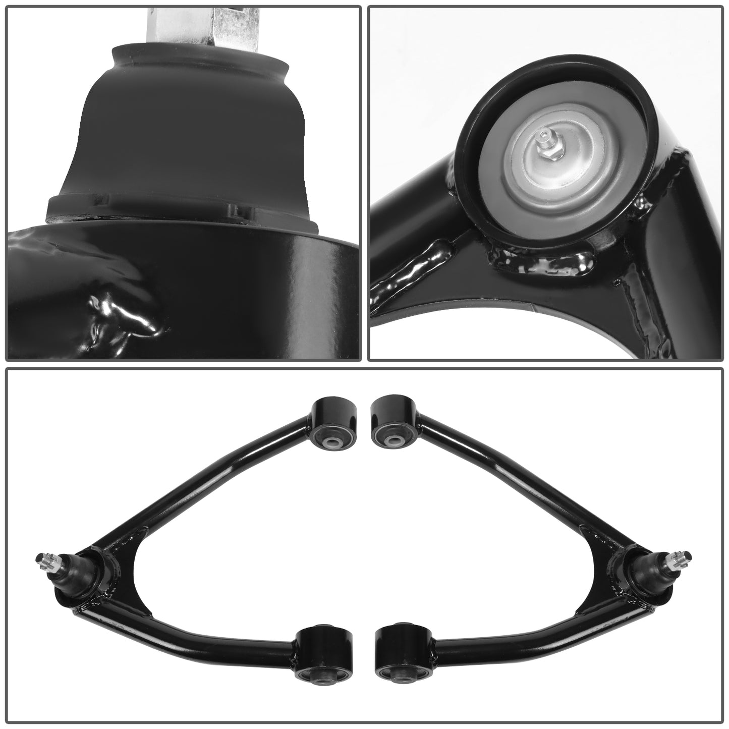 HORQUILLAS 07-15 CADILLAC CHEVY GMC SUV 1500 - 2-4" UPPER CONTROL ARM LIFT KITS / 07-16 CHEVY SILVERADO GM 1500 - TUBULAR - UPPER CONTROL ARM 07-18 2-4" LEVELING KIT CHEVY SILVERADO GM SIERRA 1500
BLACK+BLACK