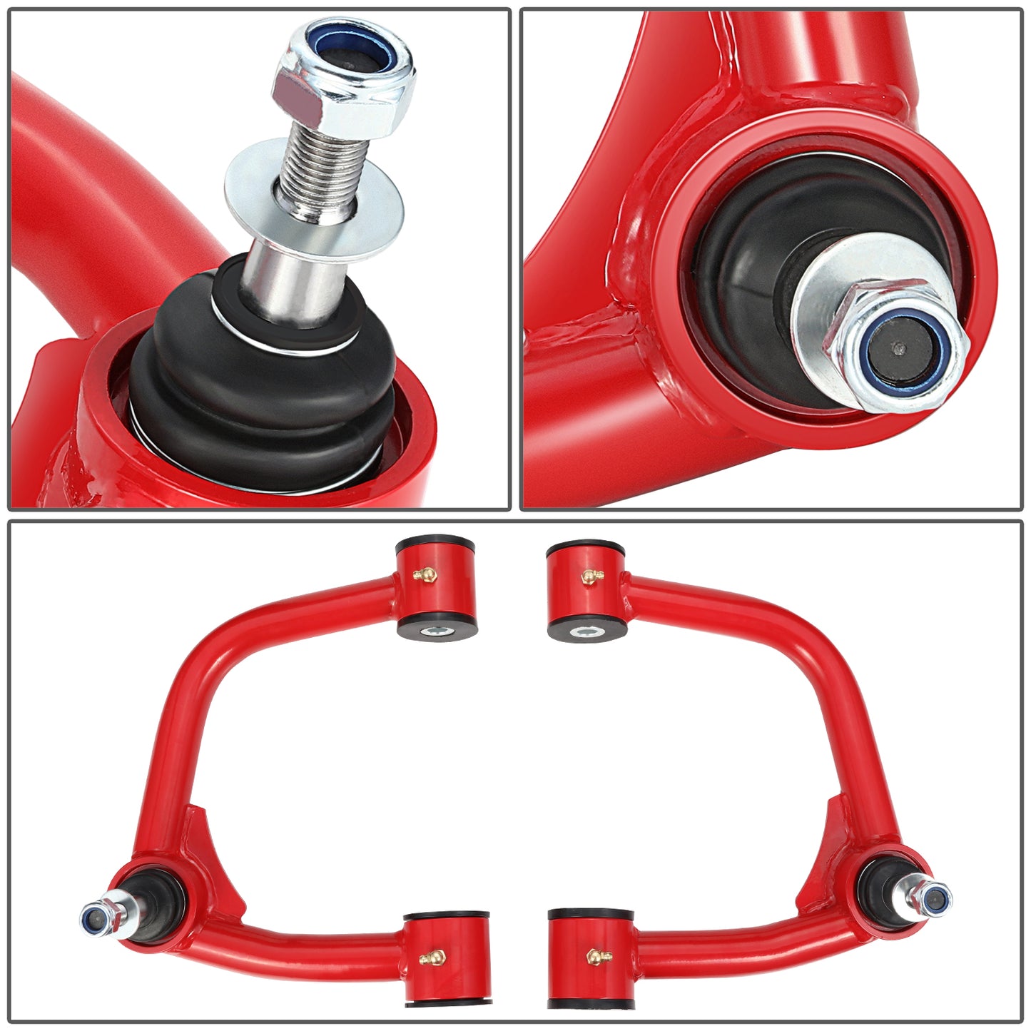 HORQUILLAS 2005+ TOYOTA TACOMA 4WD/PRERUNNER,
RED+BLACK