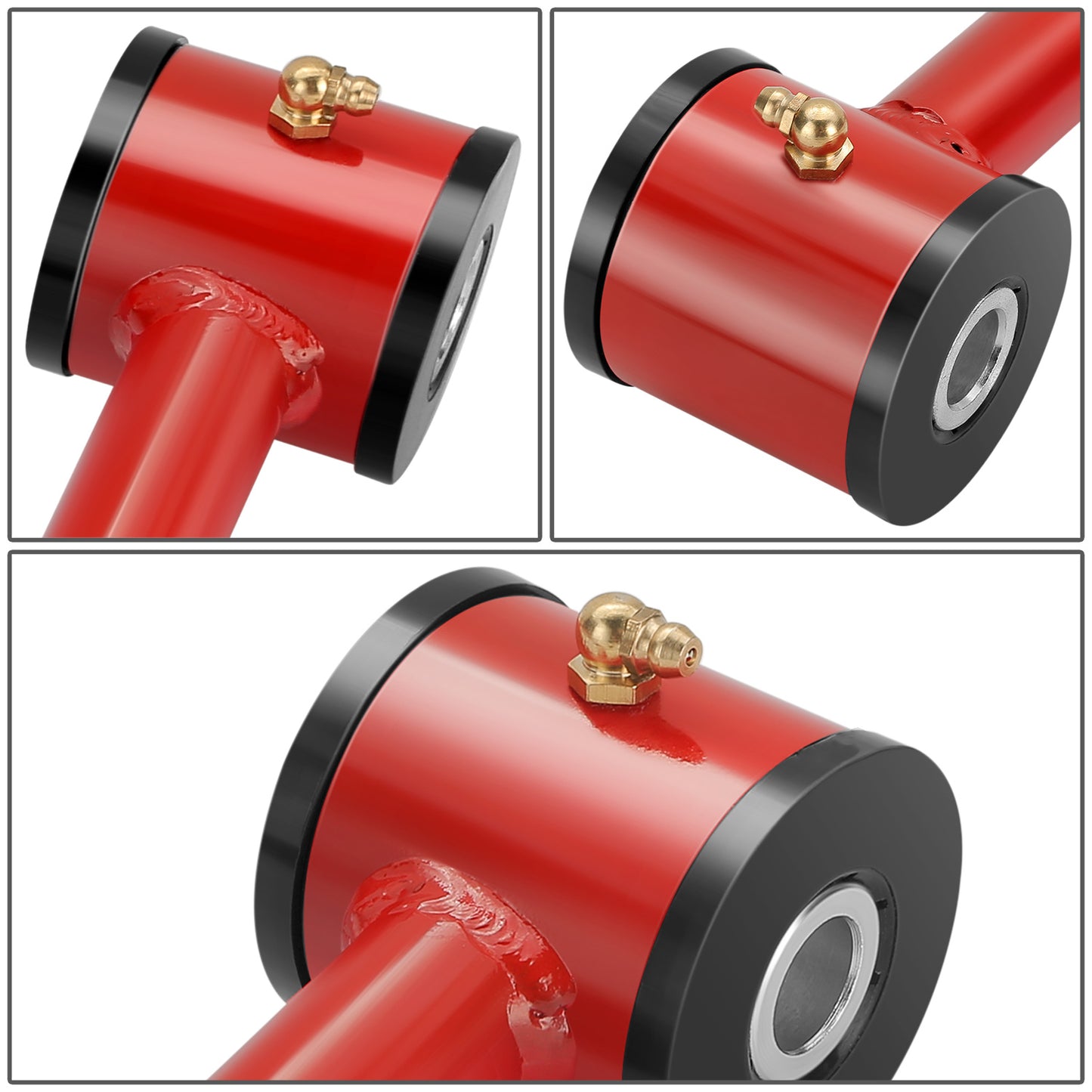 HORQUILLAS 22-23 TUNDRA 2WD/4WD BALL JOINT UPPER CONTROL ARM FOR 2-4" LEVELING LIFT KIT,
RED+BLACK