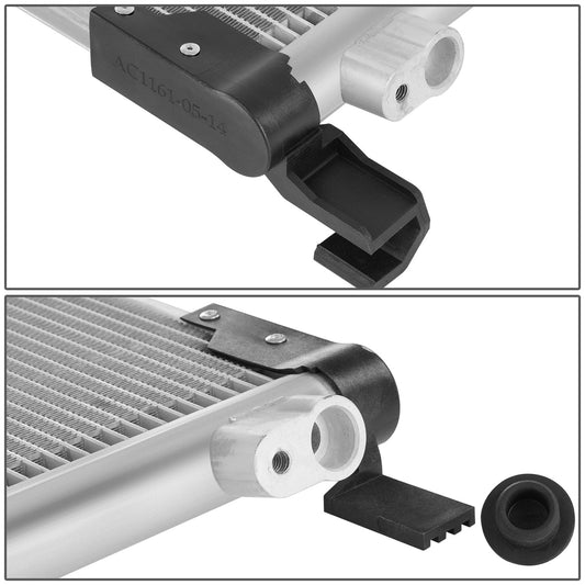 CONDENSADOR TOYOTA RAV4 PRIME 2021-2024 - ALUMINUM - SILVER