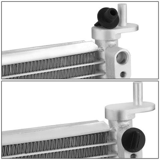 CONDENSADOR HONDA CIVIC 2006-2011 - FOR 1.8L COUPE MODEL - ALUMINUM - SILVER