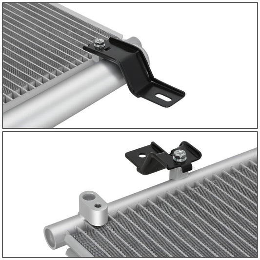 CONDENSADOR FORD EDGE 2007-2010 / LINCOLN MKX 2007-2010 - ALUMINUM - SILVER