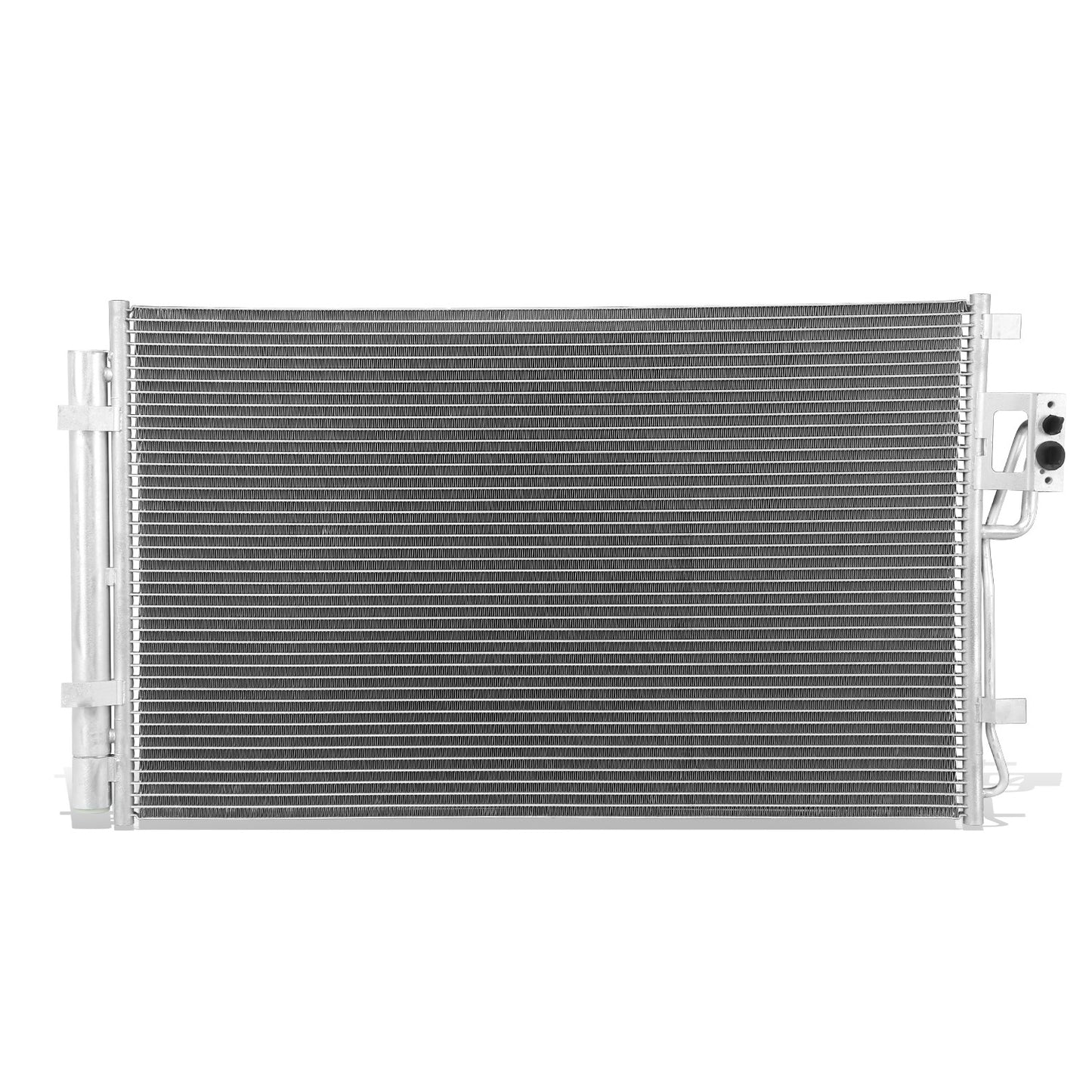 CONDENSADOR HYUNDAI SANTA FE 2010-2012 / KIA SORENTO 2011-2015 - ALUMINUM - SILVER