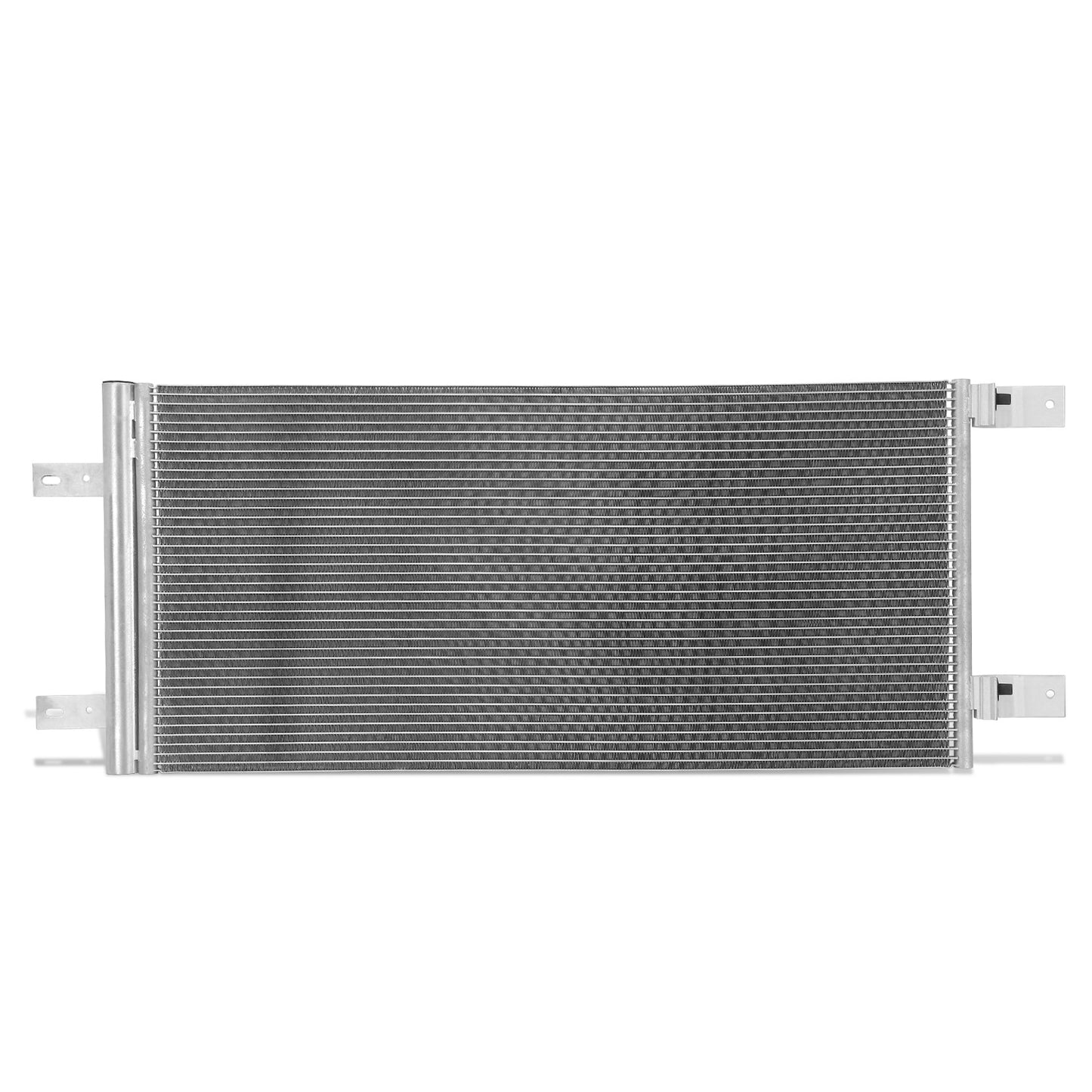 CONDENSADOR FORD F-250 SUPER DUTY 2011-2016 / FORD F-350 SUPER DUTY 2011-2016 / FORD F-450 SUPER DUTY 2011-2016 / FORD F-550 SUPER DUTY 2011-2016 - 6.7L MODEL - ALUMINUM - SILVER