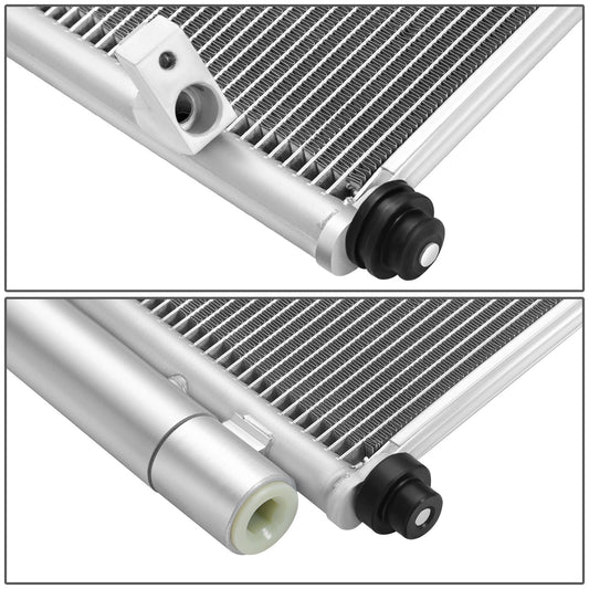 CONDENSADOR HONDA CR-Z 2011-2016 - ALUMINUM - SILVER