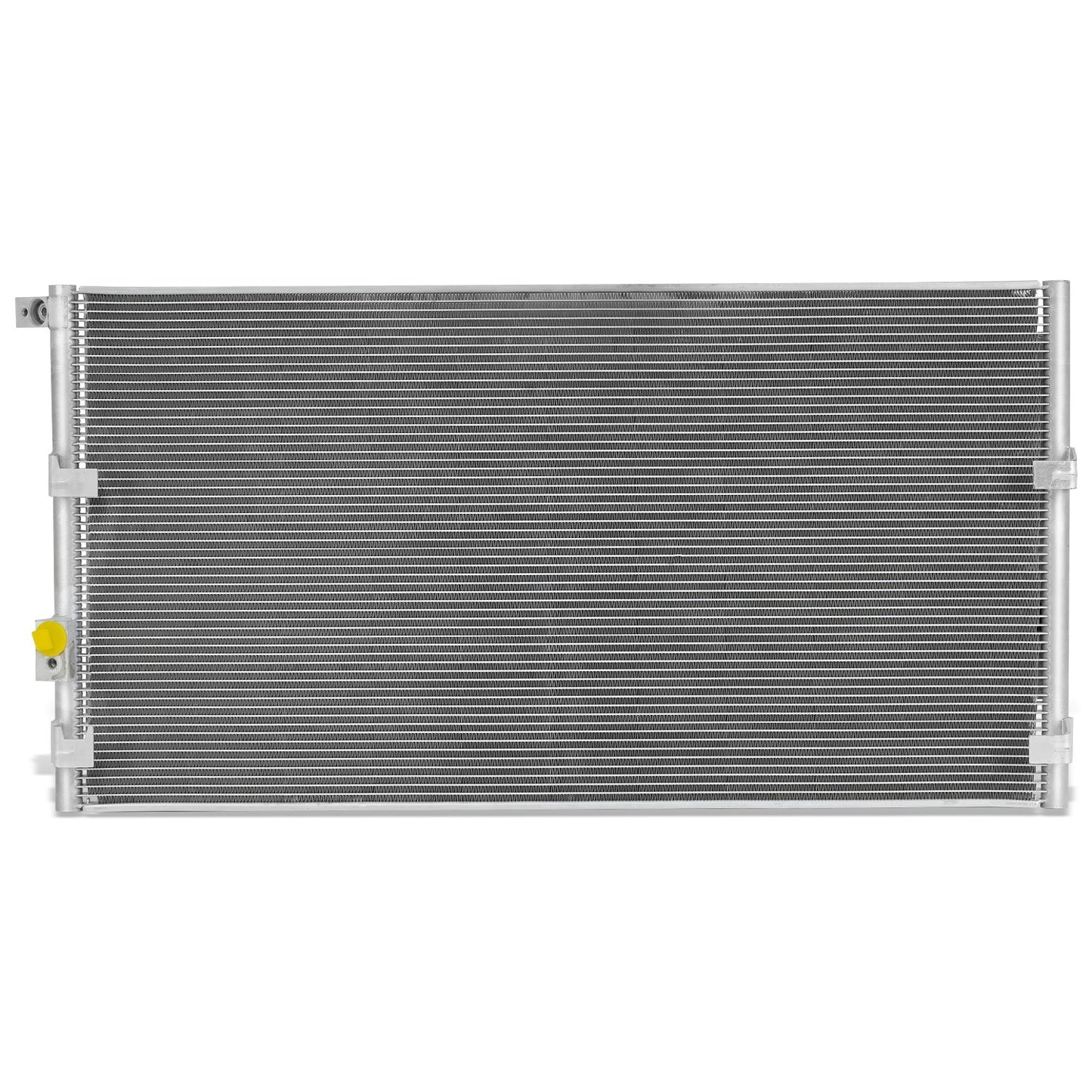 CONDENSADOR FORD MUSTANG 2015-2023 - FOR 2.3L MODEL - ALUMINUM - SILVER