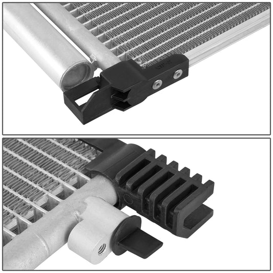 CONDENSADOR LEXUS NX200T 2015-2017 / LEXUS NX300 2018-2021 - ALUMINUM - SILVER